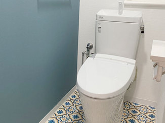 トイレリフォーム モデルルームにあるようなおしゃれなトイレ空間