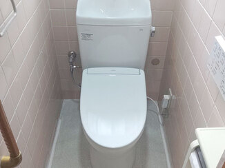 トイレリフォーム ストレスなく使用できる、使い勝手の良いトイレ